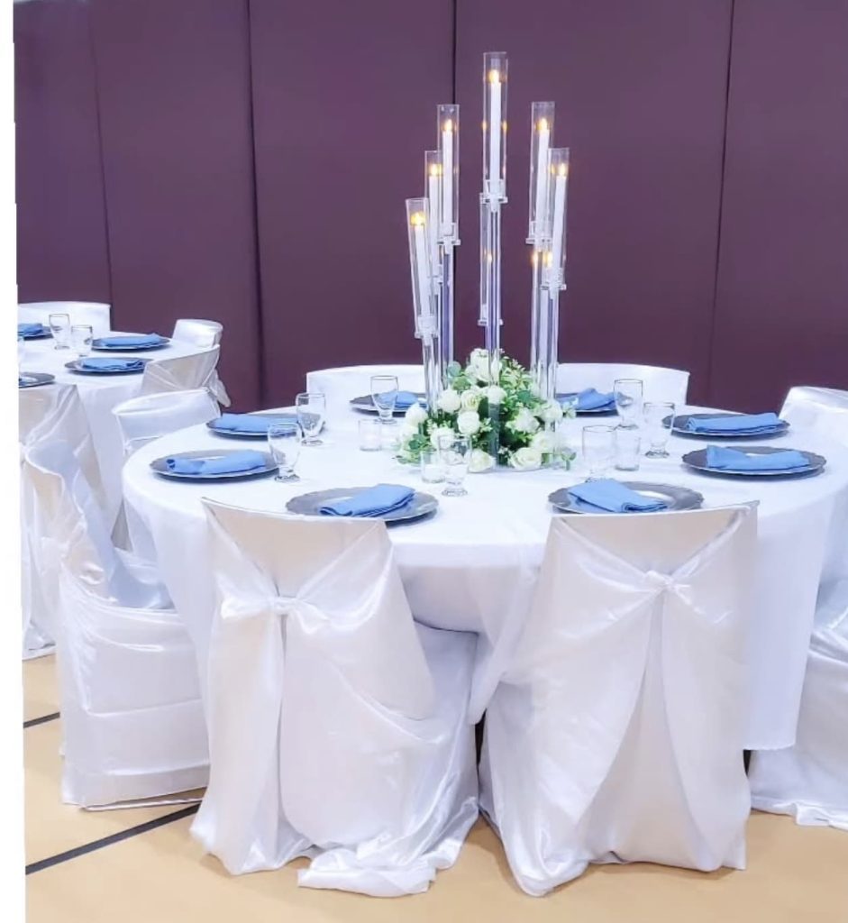 Royal Luxe Decor wedding setup Calgary