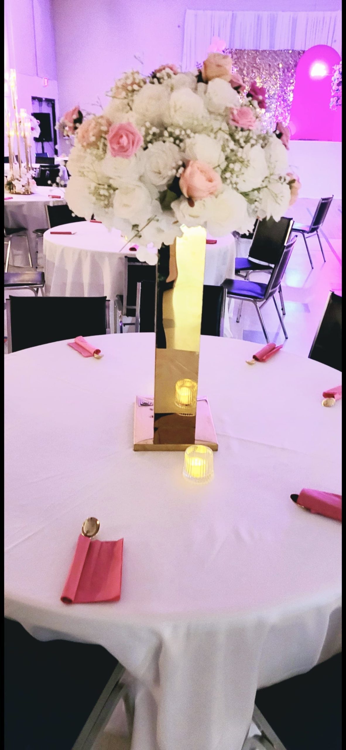 Elegant birthday party styling Calgary