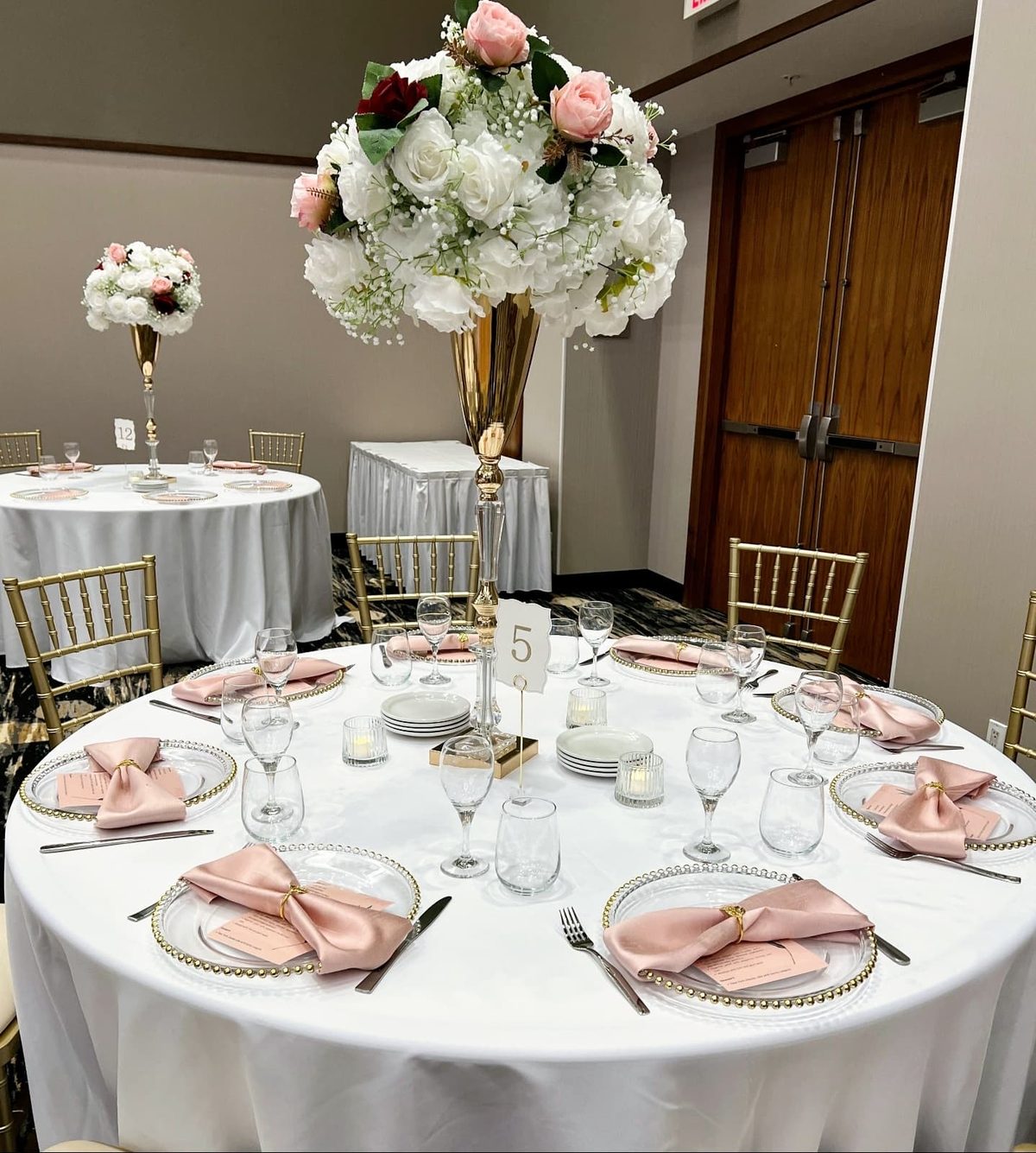 Floral baby shower arrangement Calgary